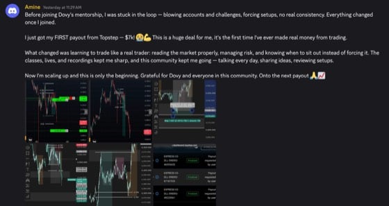 Payout screenshot