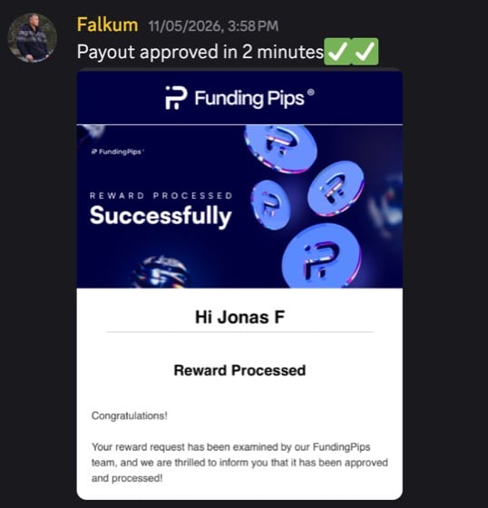 Payout screenshot