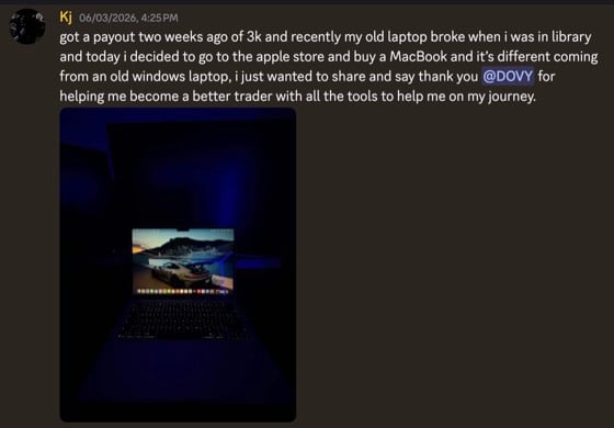 Payout screenshot